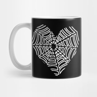 spider heart Mug